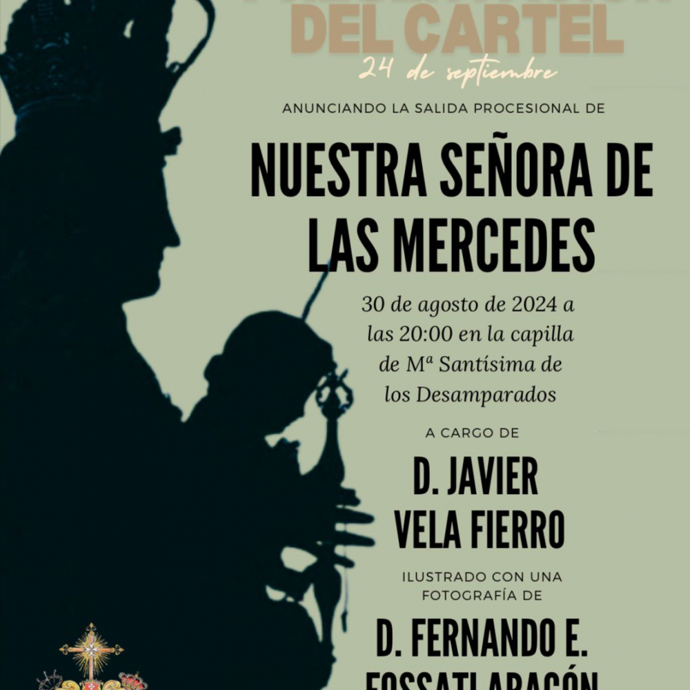 Presentación del cartel de Nuestra Señora de las Mercedes