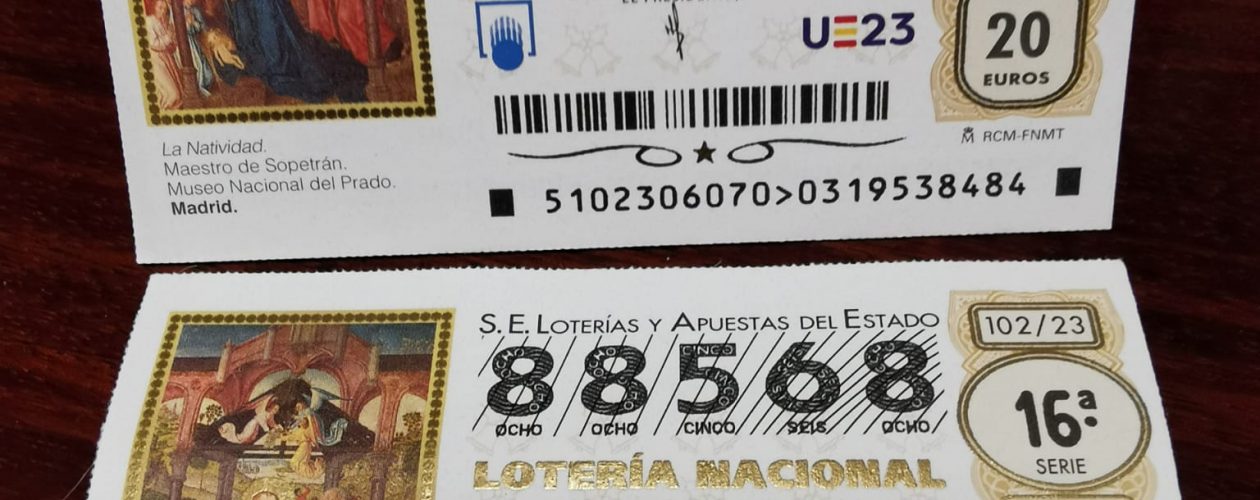 Décimos para el Sorteo de la Lotería Navidad