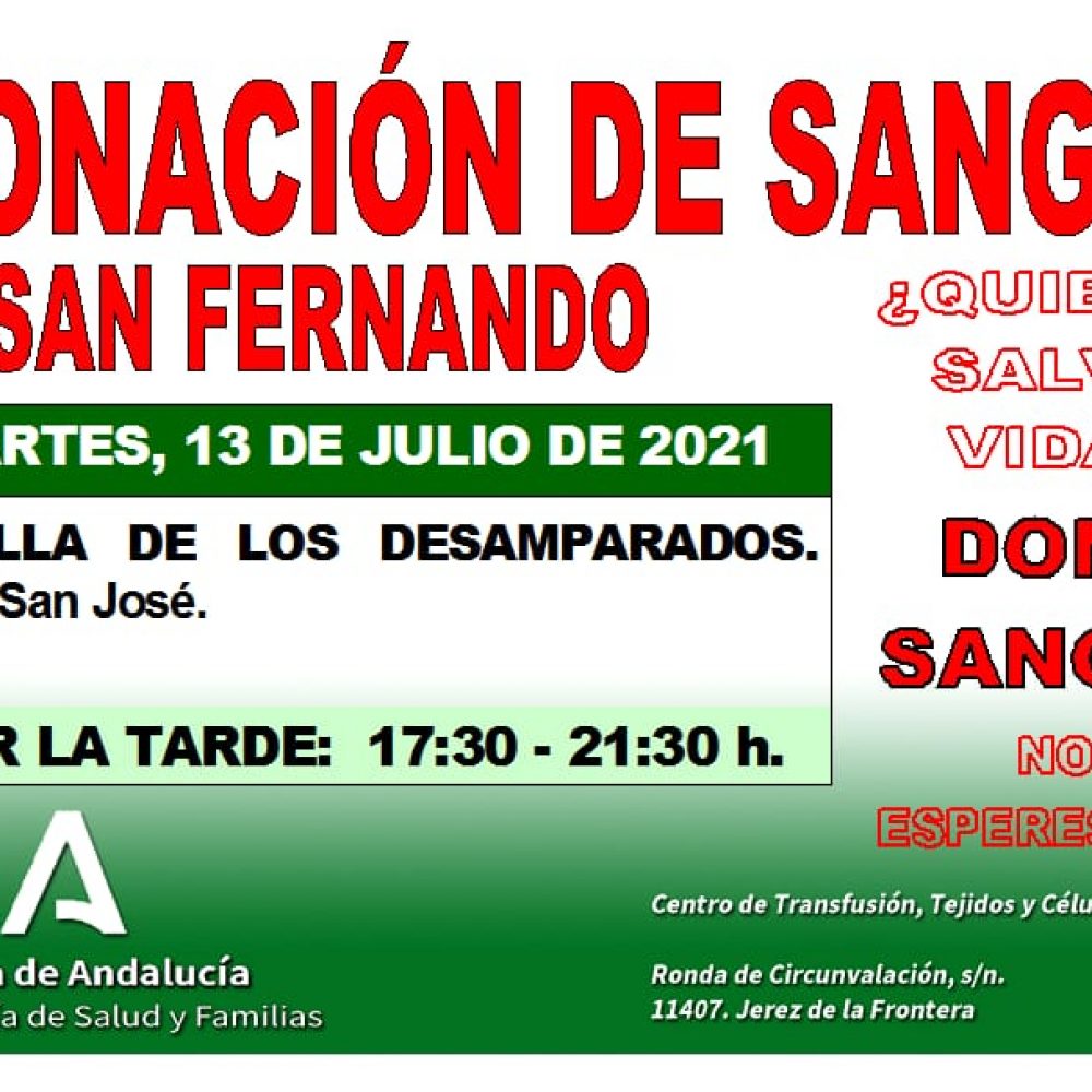 Donación de sangre