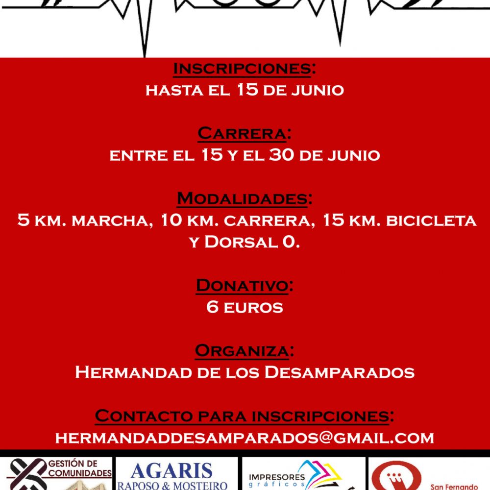 Carrera Benéfica Virtual “Km. Solidario”